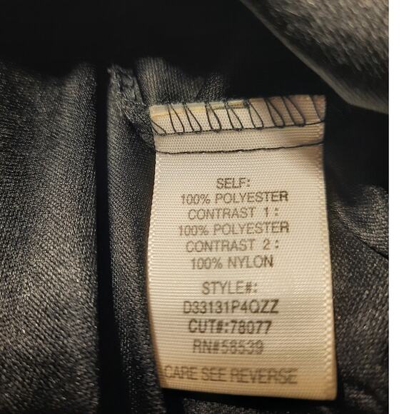 Studio Y Bubble Hem Cocktail Dress Psychedelic Rainbow Party Strapless Retro 6 - Picture 8 of 11